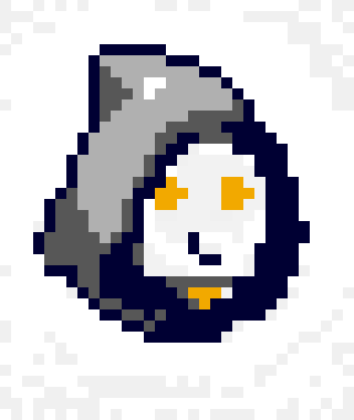 [dfb43a] Reaper Overwatch Pixel Face 