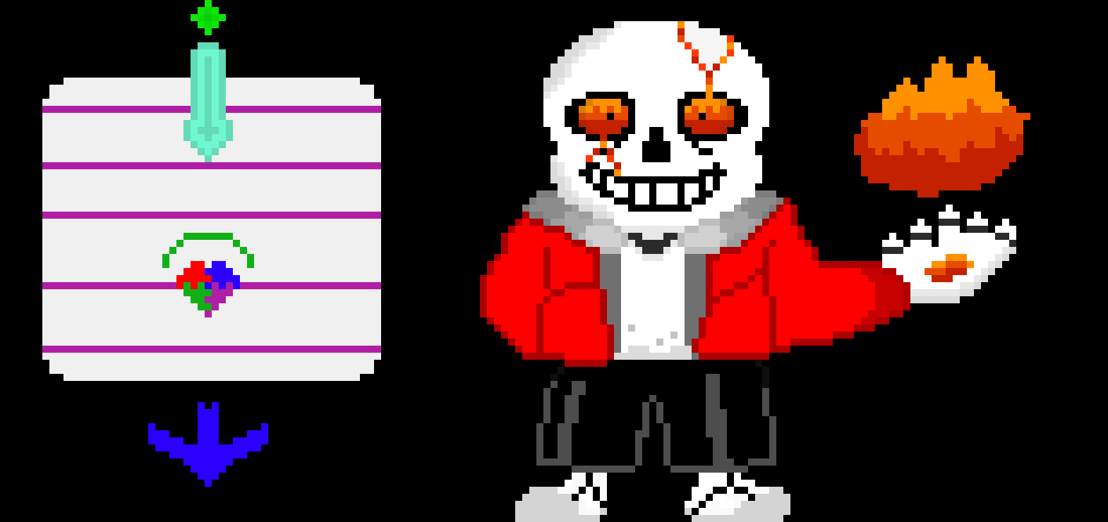 [95be89] EVEN HARDER Hard!Tale Sans