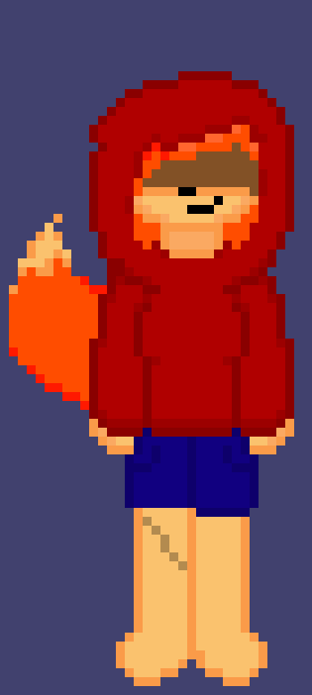 [d8d976] *Walks past Grim's house while singing* -Foxlya