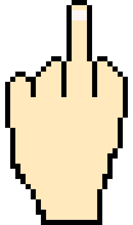 [9664c4] Middle finger