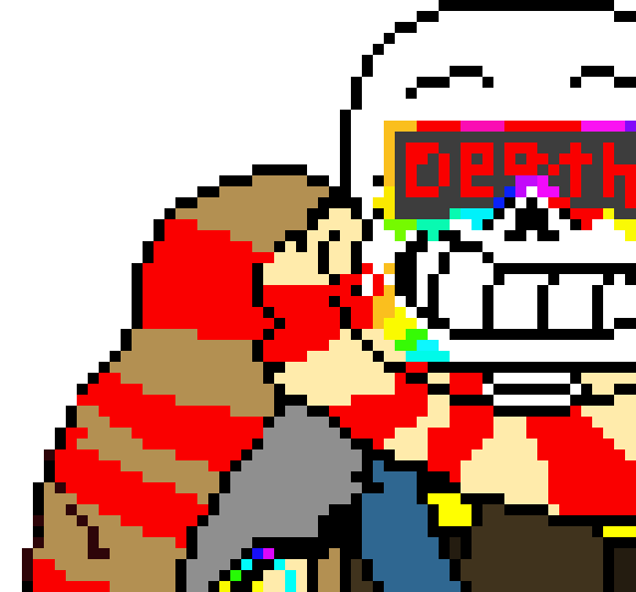 [eb565c] Ok ok I’ll use my regular sprite and fuck off - Fresh!Ink sans