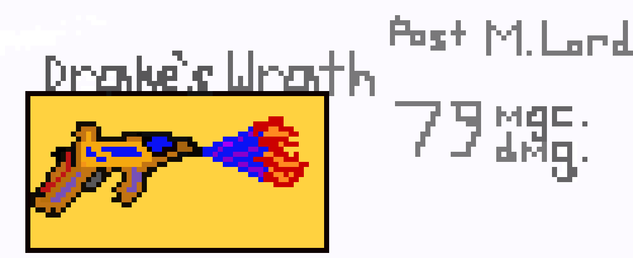 [9664c4] Drake's Wrath- Terraria