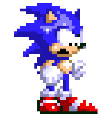 [ab2404] Sonic 3 & Knuckles sprite pixel 1994