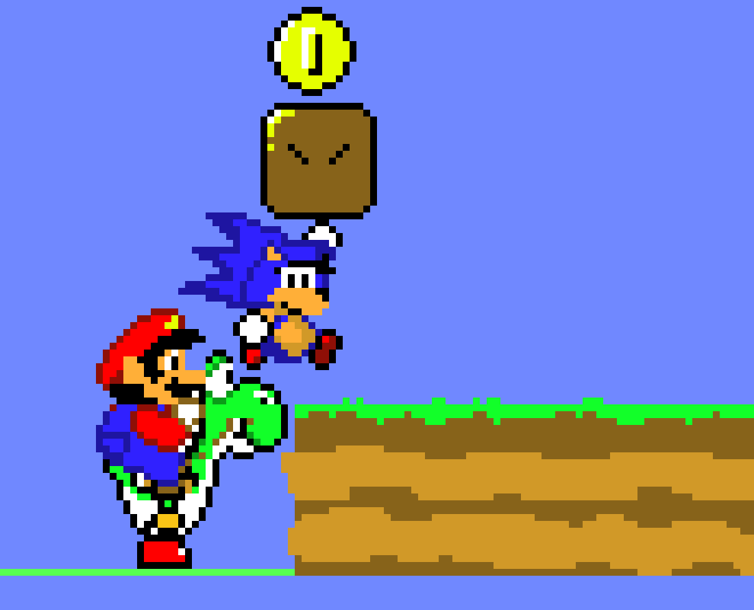 [065905] sonic and mario