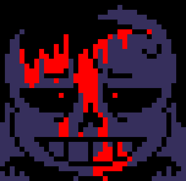 [7ce906] *(He puts the ramen near his skull.) -HorrorTale Sans