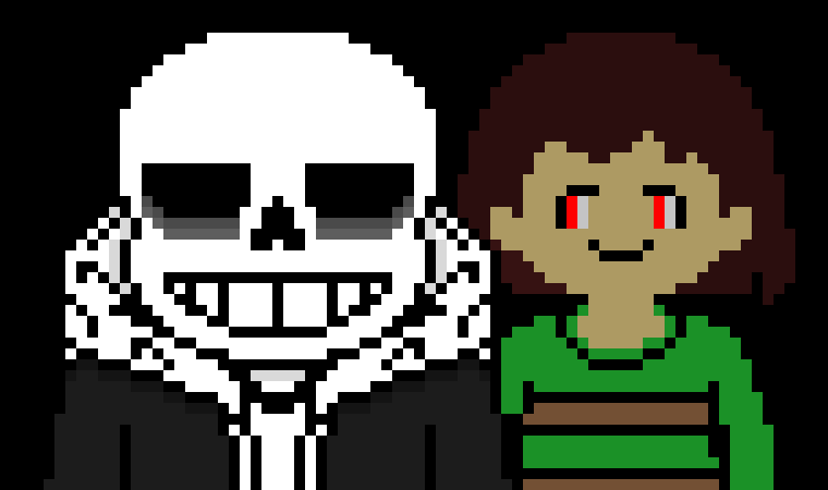 [b63bdb] Chara: cmon sans, lets go kill something again. You know how much i LOVE watching you fight