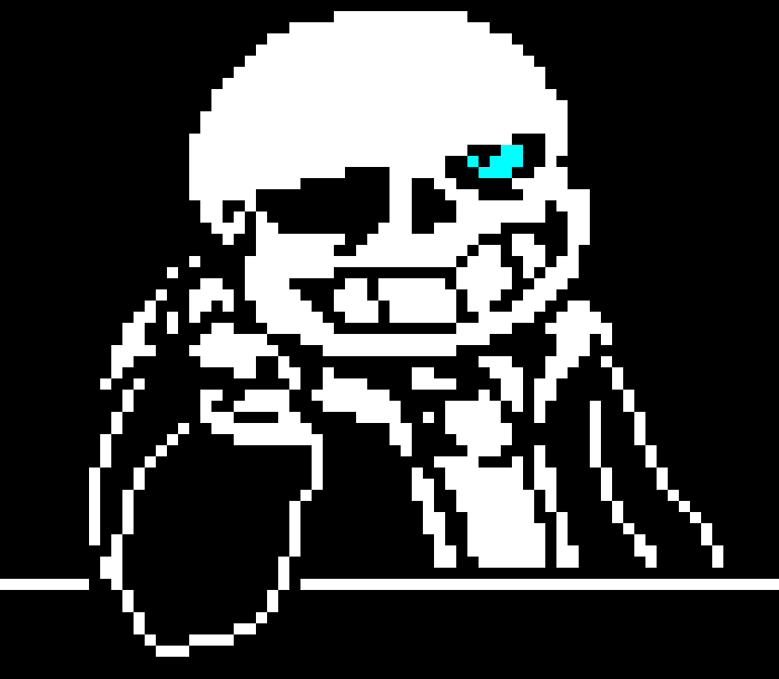 [11a9d7] -blue souls her- put the knife down -Shop Keeper Sans