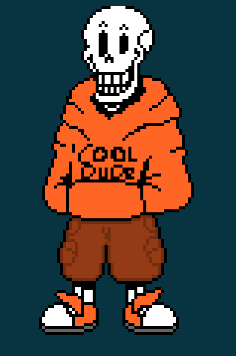 [9a8758] MK!Underswap Papyrus Battle Sprite