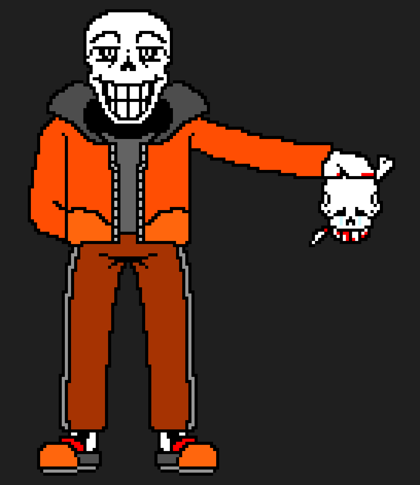 [6528e5] Papyrus holding papyrus head
