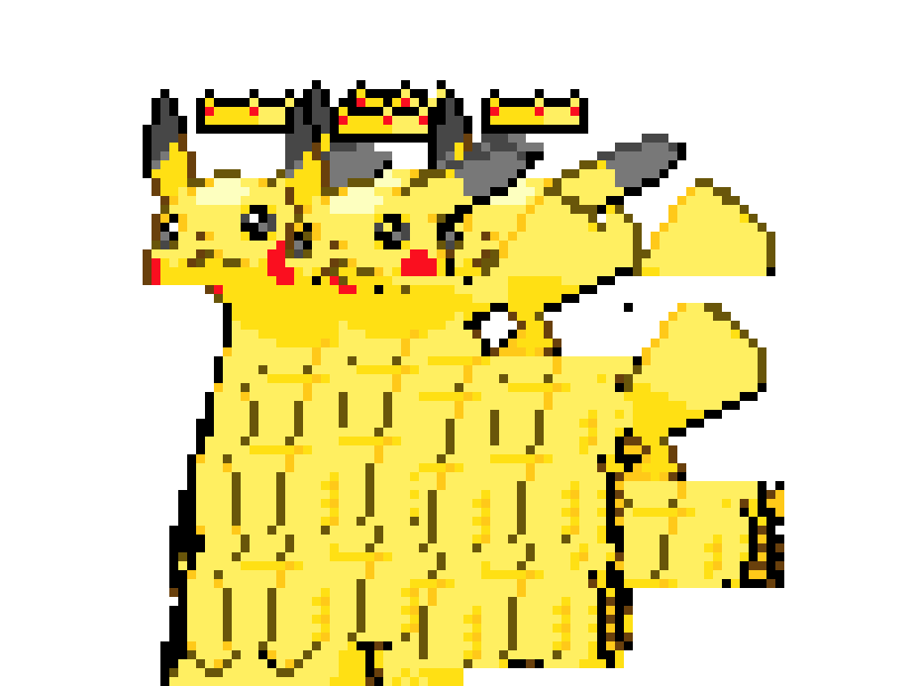 [dfd8b9] Fat tall pika totally not used from fresh ink