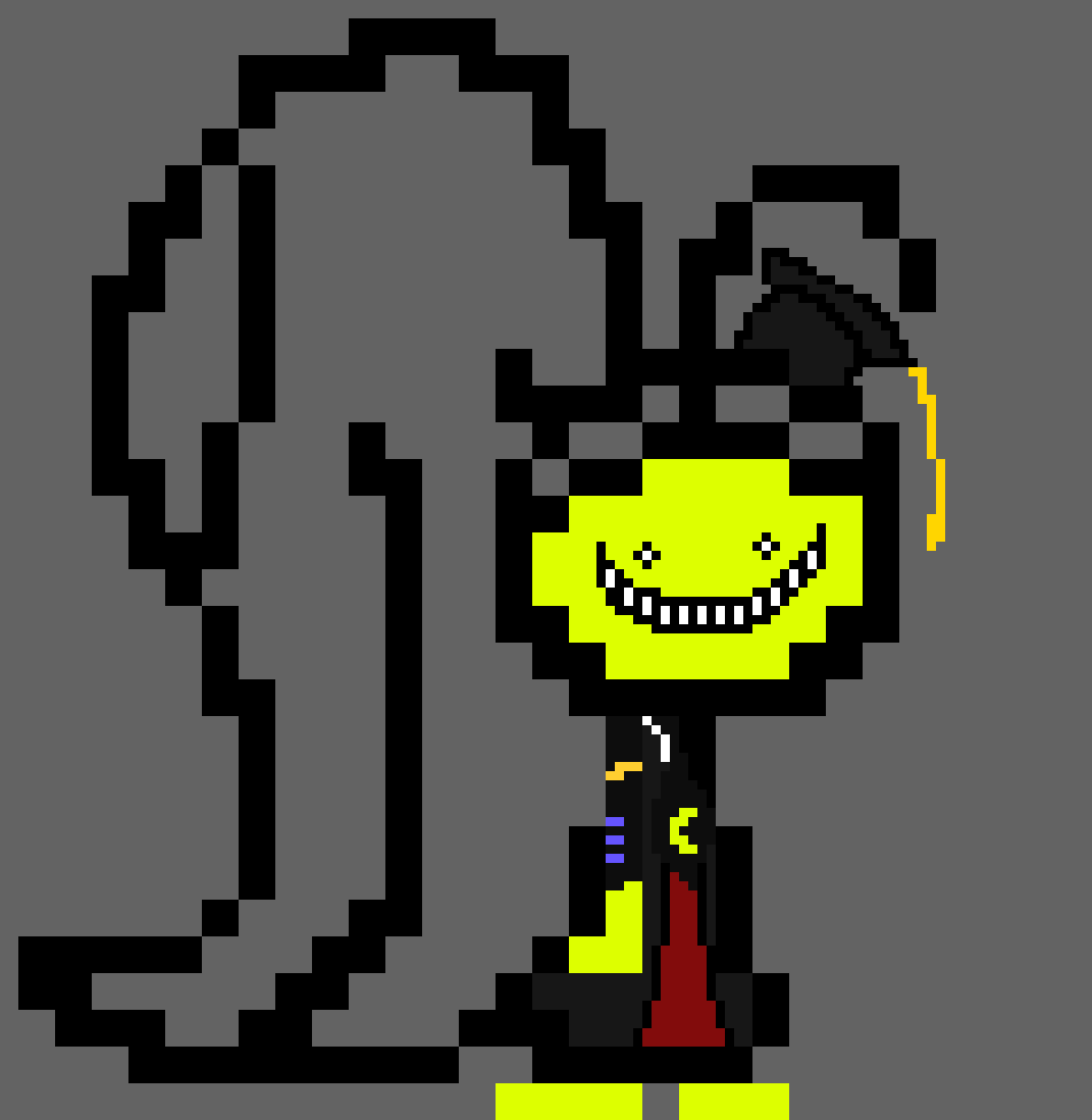 [f7c573] i wish i knew how to types koro sensei's laugh