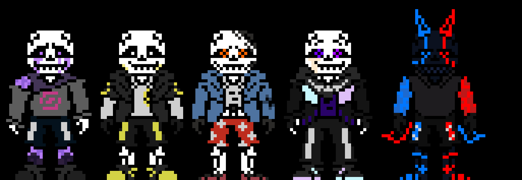 [57dac4] Making a bunch of my friends Sanses rn lol