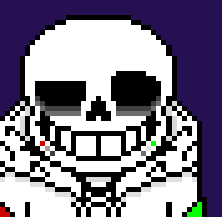 [b63bdb] heheheheh, wow guess i underestimated you *slams a huge blaster onto DisasCaftar, then sends blue bones into him*