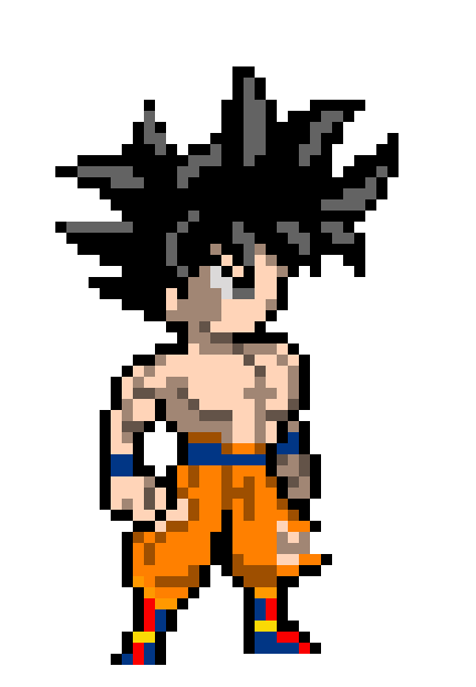 [f455be] Gokus body completely shuts down because of all the power