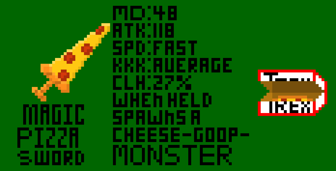 [9664c4] Magic Pizza Sword