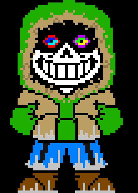 [be2951] Dust creator Sans-*stats to wave the middle fingure at gaster* 