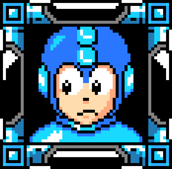 [9664c4] Mega Man Stage Select Mugshot Down-Left