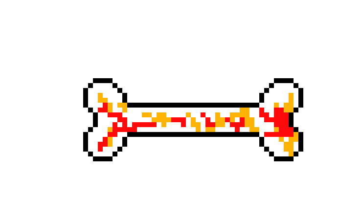 [480fa1] Undertale Bone Attack sprite