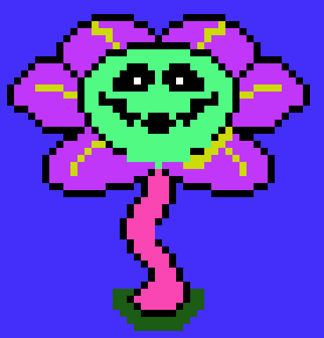 [9418cd] Evil Flowey Sprite