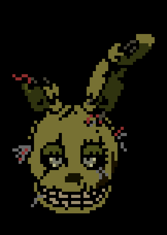 [fc6325] a news paper comes from the air and hits bens head it says *job for fazbears fright! 100 moneys every night! 