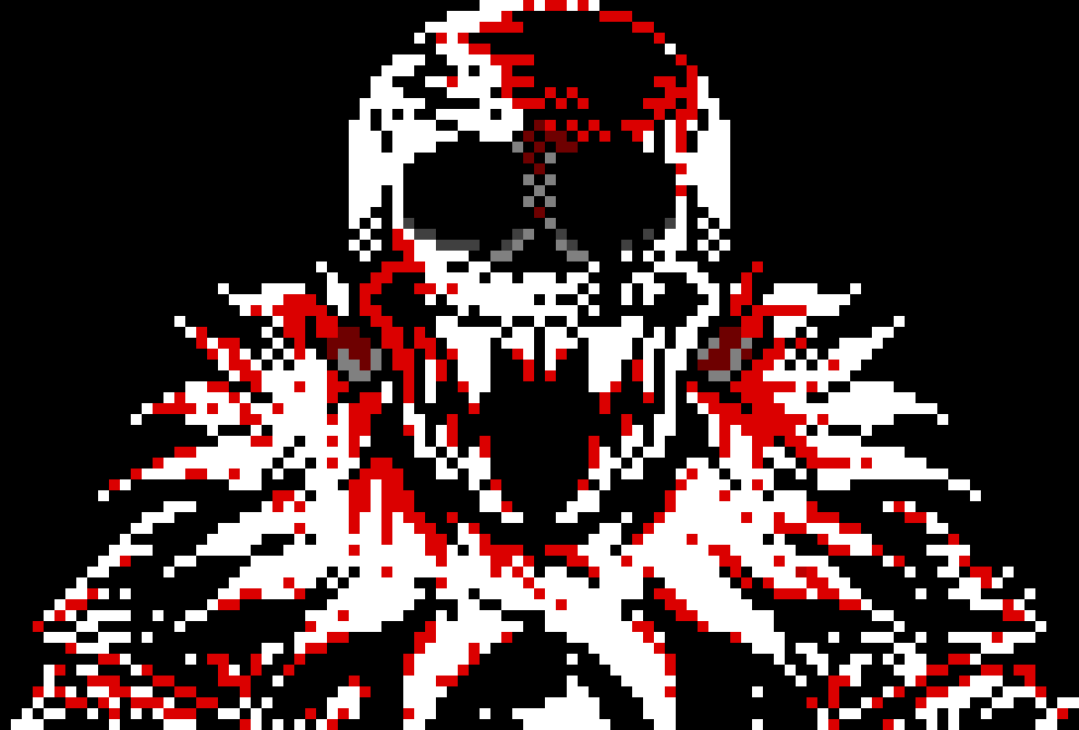 [ce28af] *he laughs as he uses the technique that he planned to use on the human but this will do. Many copies are seen walking around like there was an army of them all walking* 