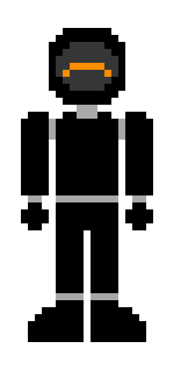 [25d002] *He does a backflip in the air, Before landing on his back* Ack-