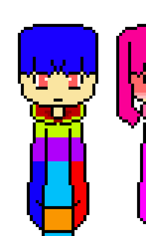 [9664c4] hey hanako....... i see ur staring at my colorful new hoodie.... You okay?