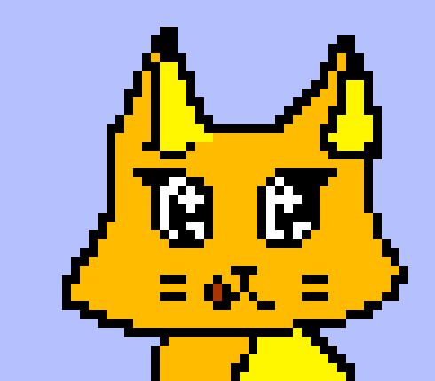 [e07772] hihihi [cool cyan cat]