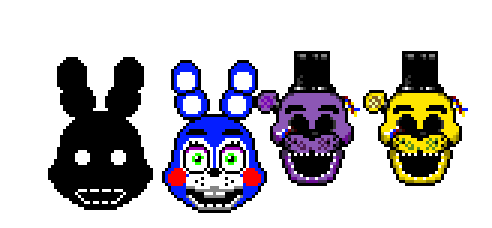 [b918ef] Shadows, Toy Bonnie, and Golden Freddy