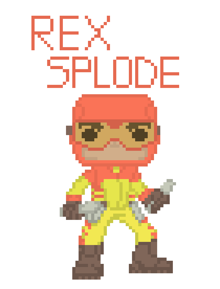 [4f5960] Rex Splode Funko pop