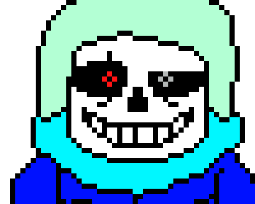 [53a360] avoids the laser then turns his soul blue sending him to a wall then sends sharp bones at him *