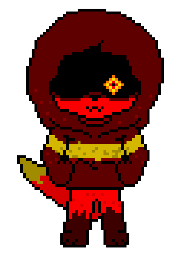 [6b98f7] *forces him to shoot a gaster blaster and uses a mirror to reflect it back to the blaster*