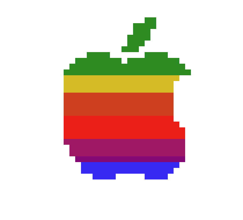 [ebe3fc] apple pixel art