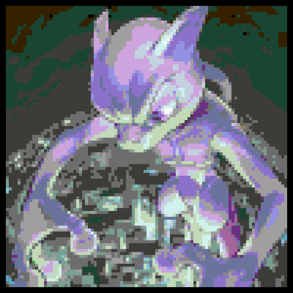 [6200ba] Mewtwo Card Art