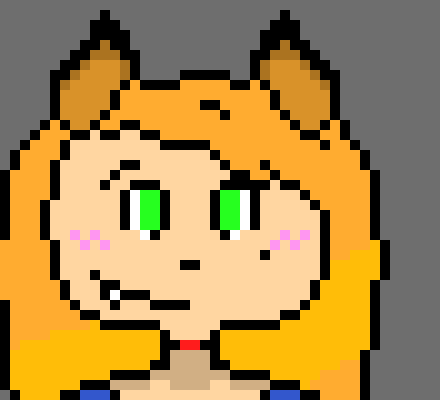 [405e37] Eve Foxx: I came onto here because...Well, ive always wanted to make pixel art.