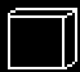 [be82ba] (One panel of the box loosened, revealing a spot to pry it open)