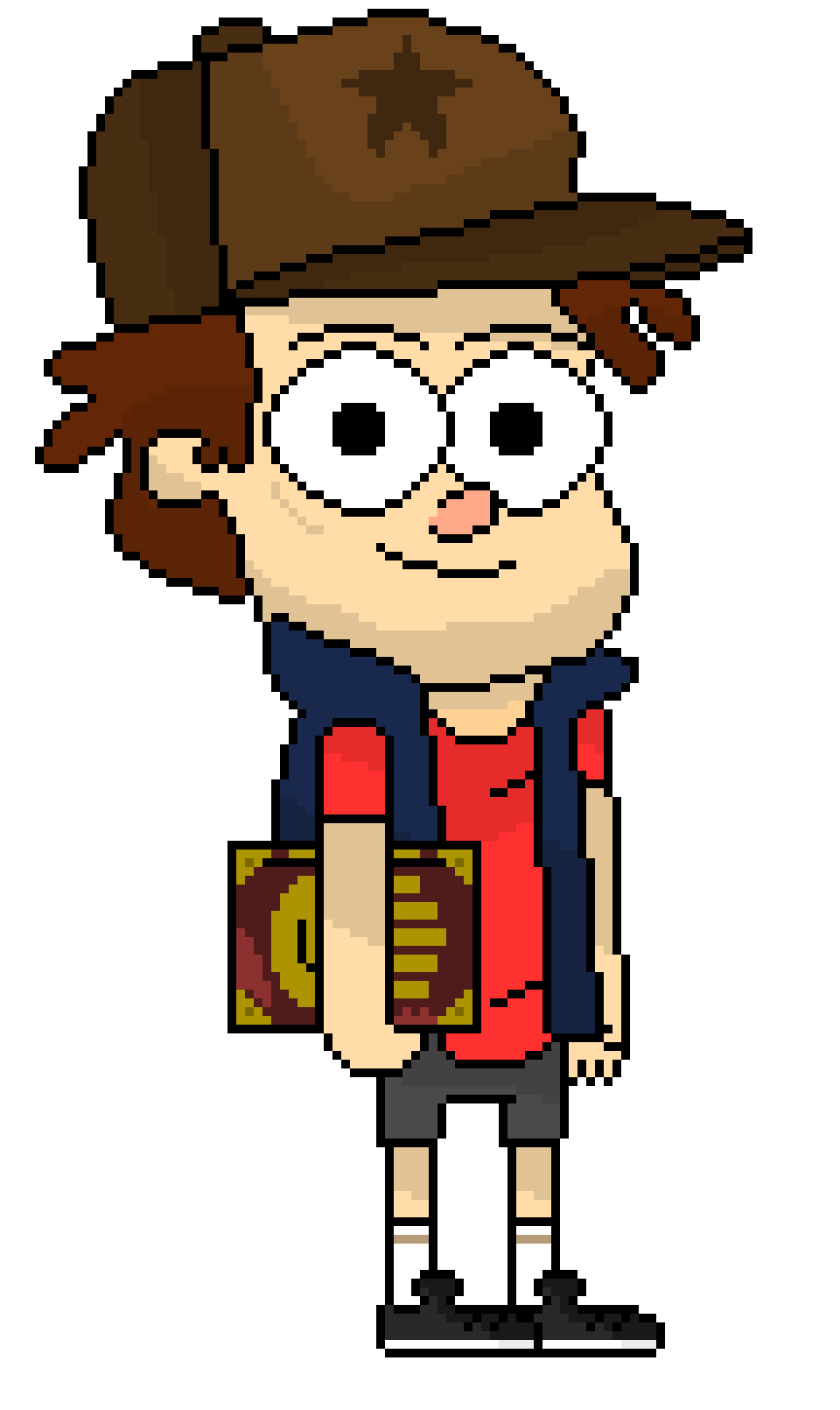 [9664c4] Dipper Pines (changed hat and edited) By The Darkened Wolf