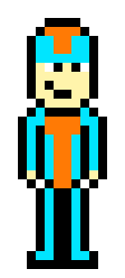 [f455be] Oh look, Goom's coming. How's my hair look? Wait you can't see my hair never mind.