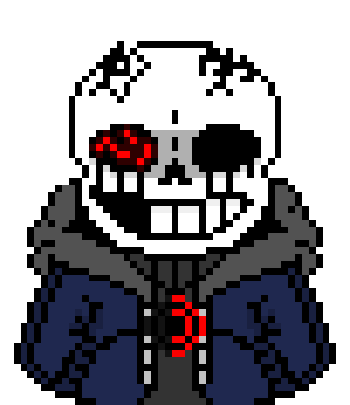 [55e4e5] Gah! Y-YOU! -Killer!Sans