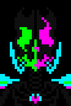 [d0ac6b] -gets up and blasts the people in the candy store-