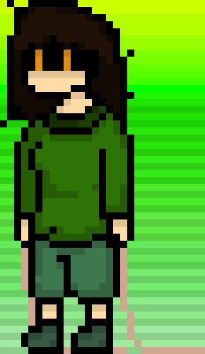 [95be89] Justin - Overworld/Deltarune sprite 2