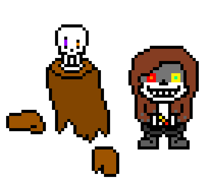 [b60944] dustinkswapswap sans and papyrus