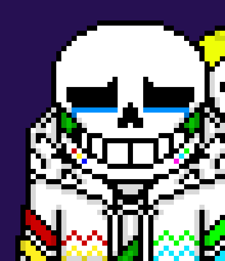 [71fafd] *mutters: i'm sorry Terror* *Flowey makes him fire the blasters and send bones into Terror*