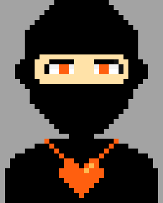 [05b0c1] *Action theme plays, Desc* *He sneaks around a corner, hiding like a ninja*