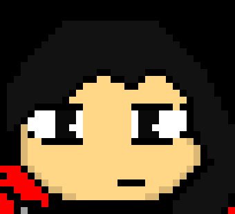 [506291] Ah. *she looks around.* ...Pretty quiet.