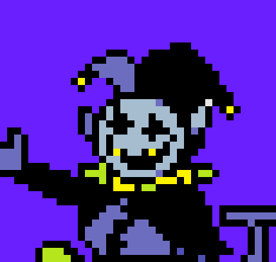 [f5ebdb] Jevil-Wowie someone noticed I was gone
