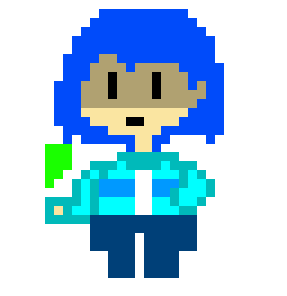 [5b2f3e] *holds a shard of a knife..... but doesn't throw anything... still just floating*