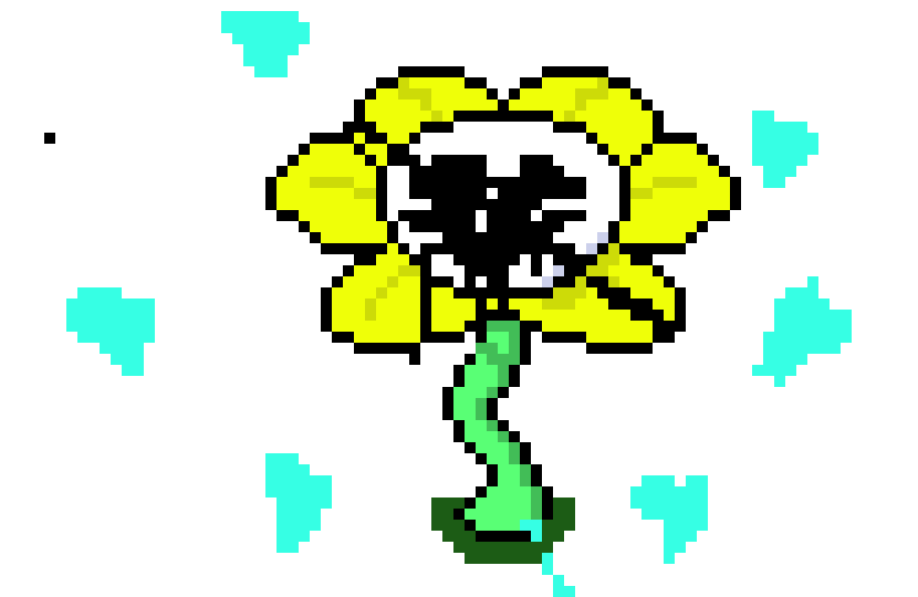 [3fcaee] *omega flowey laugh