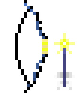 [856ec3] Starry bow and arrow