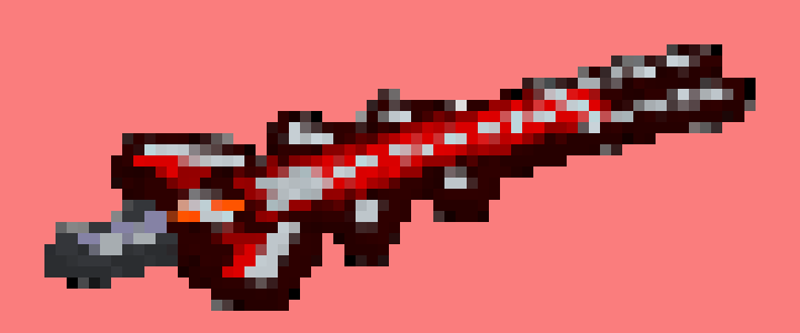 [fd1469] Adamantite Sword Terraria 3D